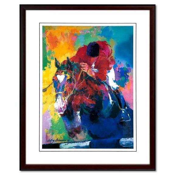 United States Equestrian Team by LeRoy Neiman