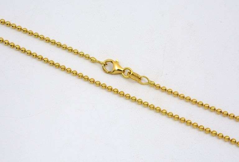 Practical 18k  YG Necklace
