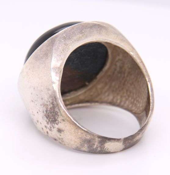 Vintage 925 Sterling Silver Tiger Eye Ring