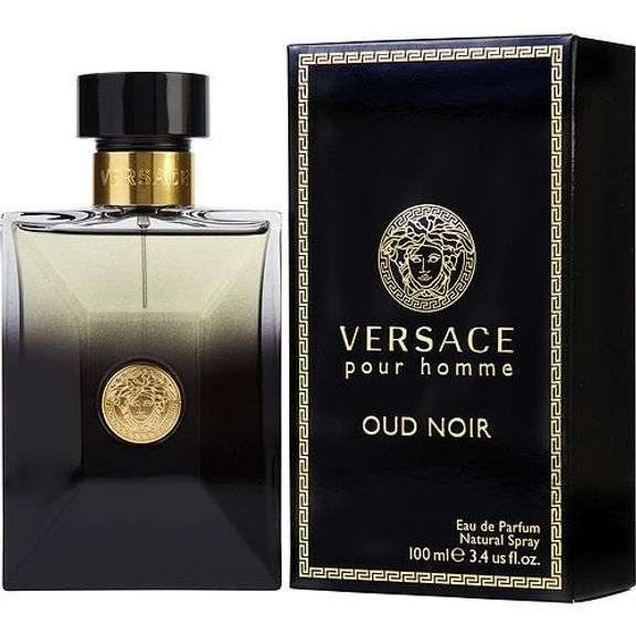 Versace Pour Homme Oud Noir by Gianni Versace Eau de Parfum Spray 3.4 oz