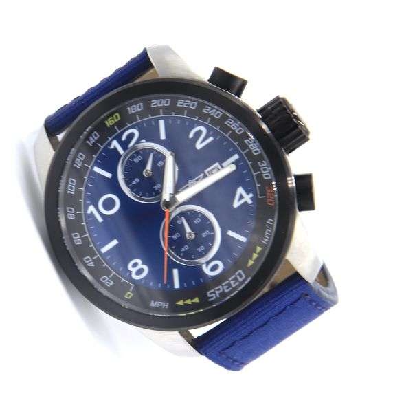 Invicta Aviator Quartz 50mm Nylon Band Watch