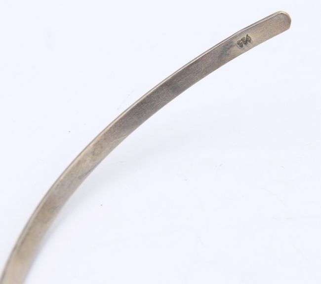 Vintage 925 Sterling Silver Collar Necklace