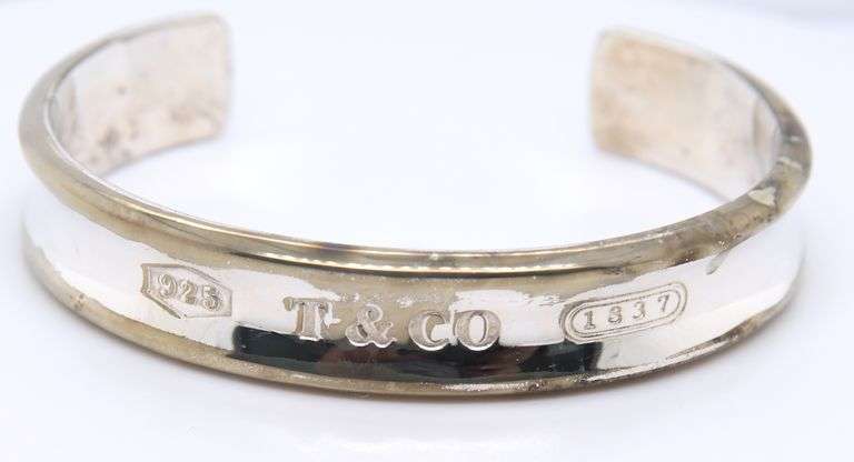 Tiffany & Co 1837 Wide Cuff Bangle