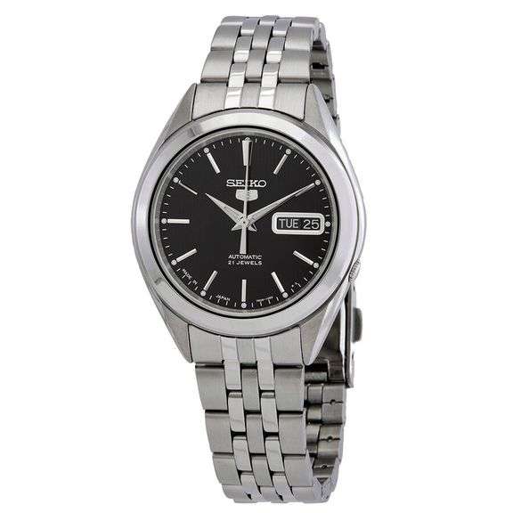 Seiko Black Dial Automatic, New In Box.