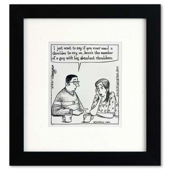 Crying Shoulder by Bizarro Original