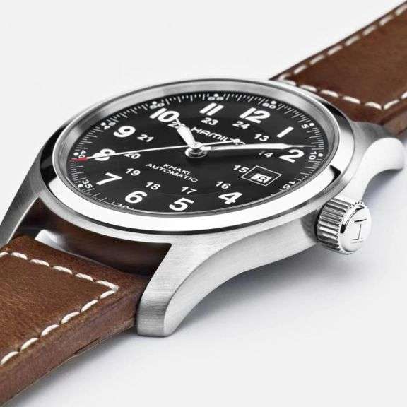 Hamilton Black Dial Automatic, New In Box.