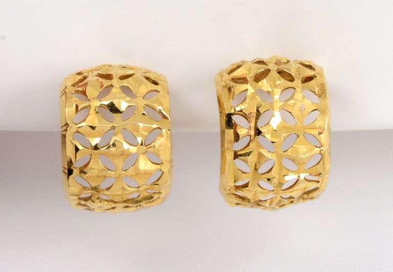 Useful , Feminine J Hoop Earrings