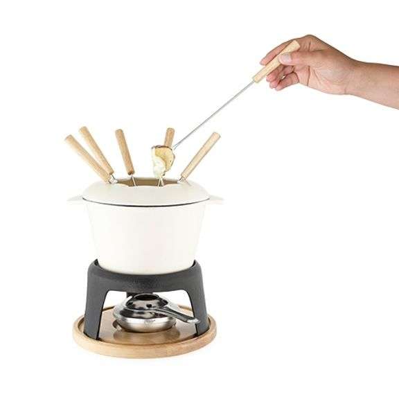 Twine Cast Iron Fondue Set