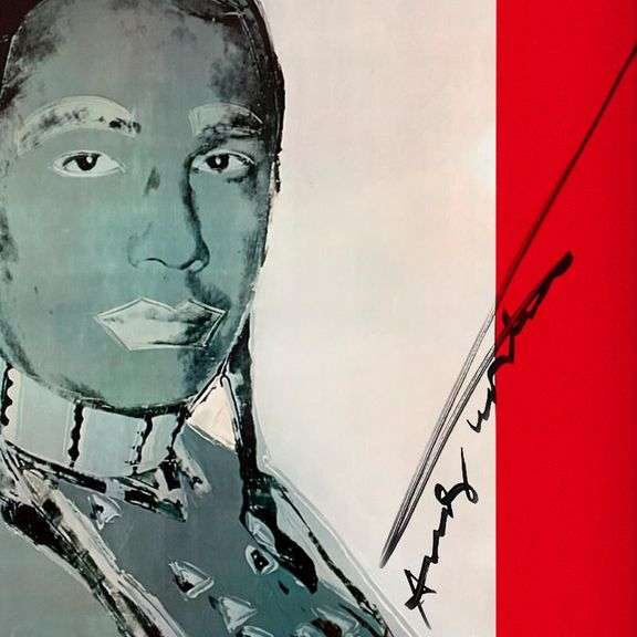 The American Indian Series (Red) by Andy Warhol