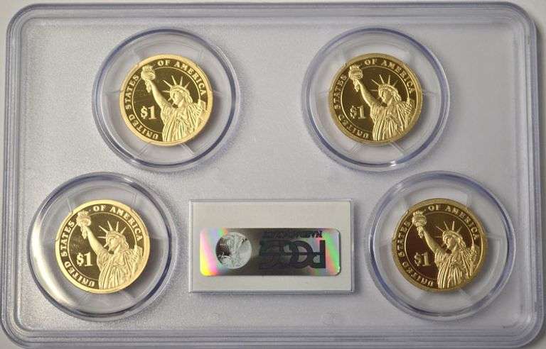 2015-S Presidential Dollar Proof Set PCGS PF69DCAM