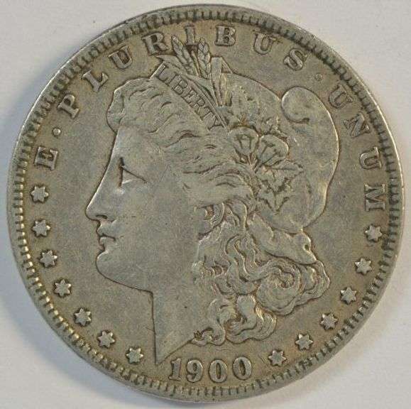 Scarce 1900-O/CC Morgan Silver Dollar in XF