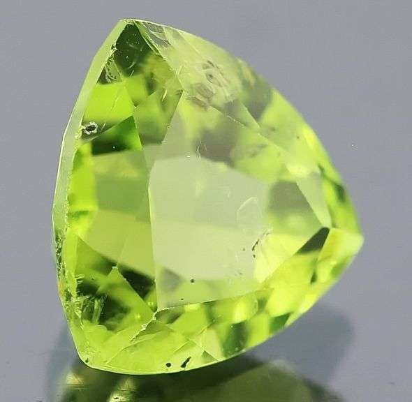 Glistening 3.17ct top Burma green untreated Peridot