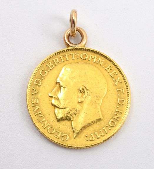 Nice 1911 Sovereign Coin Charm or Pendant