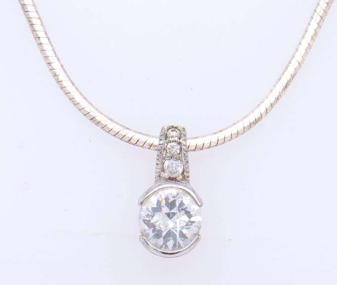 925 Sterling Silver Necklace and Ring