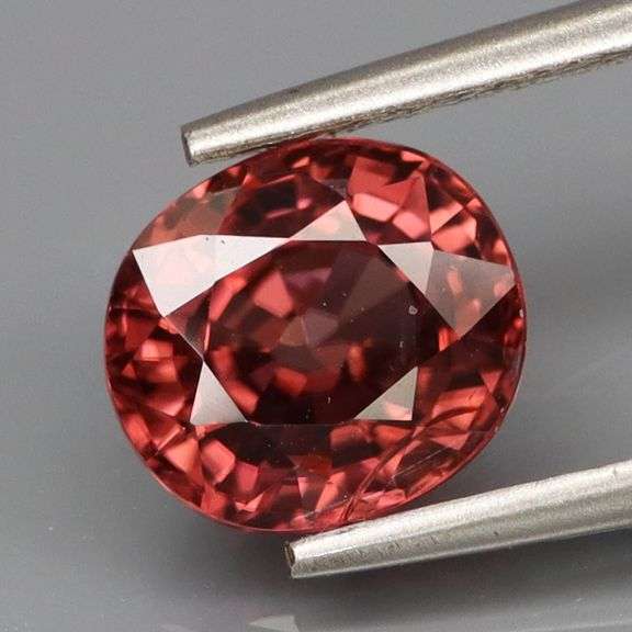 Superb high fire 2.05ct rose pink VS Zircon