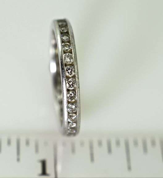 Popular Platinum Diamond Eternity Band