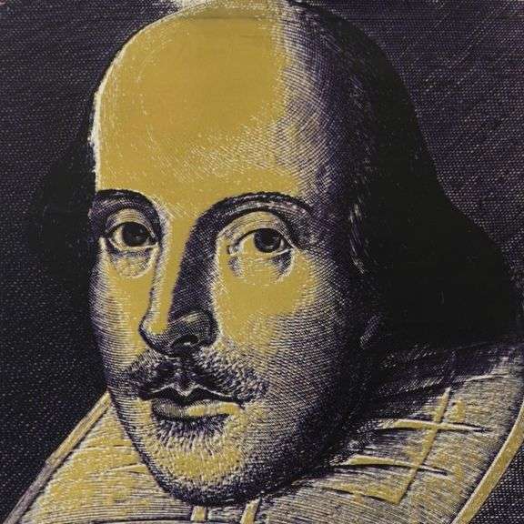 Shakespeare by Steve Kaufman (1960-2010)