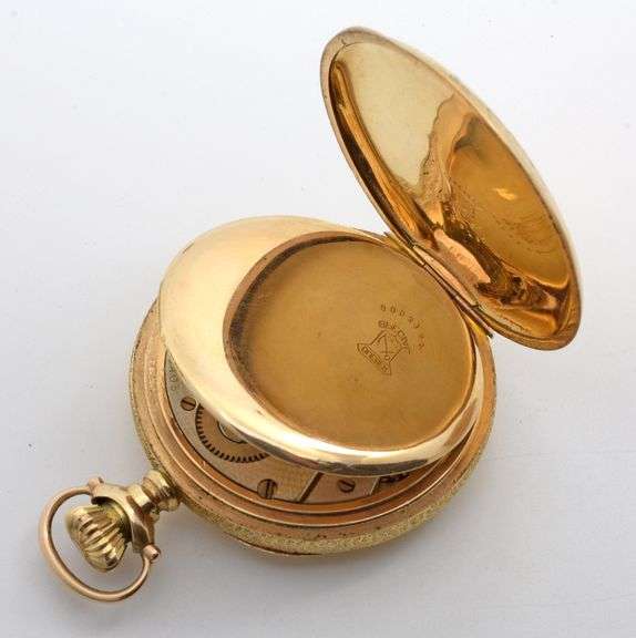 Unique 1904 Davison's Sons GF Pocket Watch