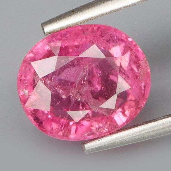 Top color 1.63ct vivid pink glittering Tourmaline
