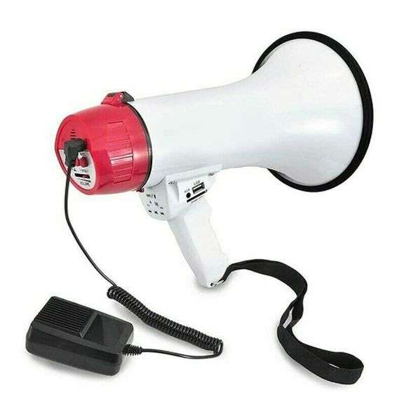 Powerful Megaphone Be Heard Anywhere