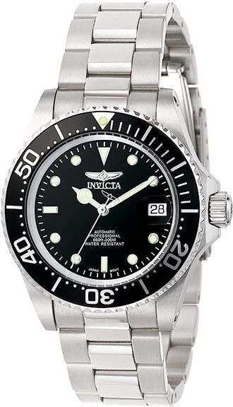 Invicta Black Dial Automatic, New In Box.
