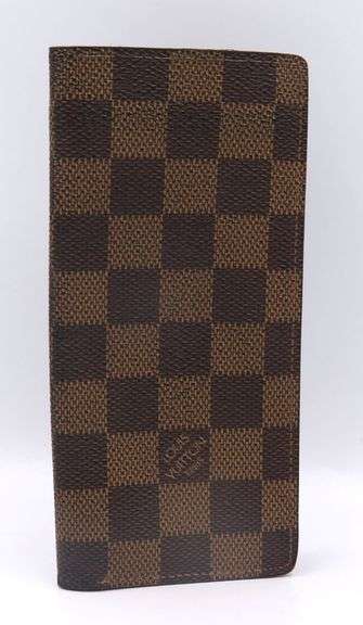 Louis Vuitton Damier Ebene Etui A Lunette Simple Eyeglasses Case