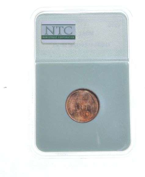 MS67 RD 1910 Lincoln Wheat Cent - Graded NTC