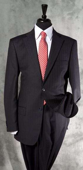 A Handsome Slim Fit Suit By Galante, Made In Italy