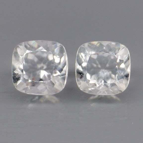 Collectors 1.06ct matched pair of Hyalite Opal