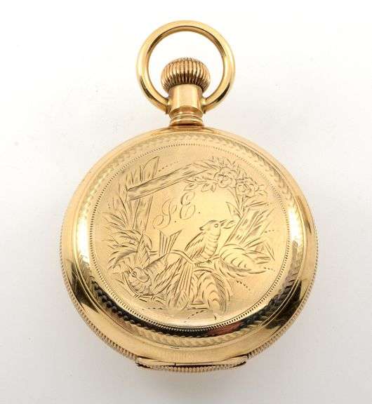 Fantastic 1887 Lancaster Yellow GF Pocket Watch