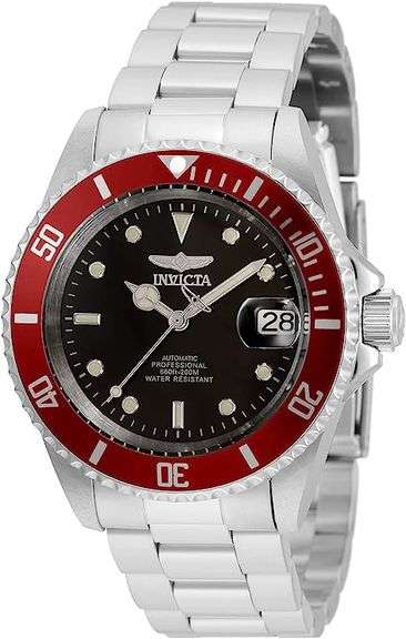 Invicta Black Dial Automatic, New In Box.