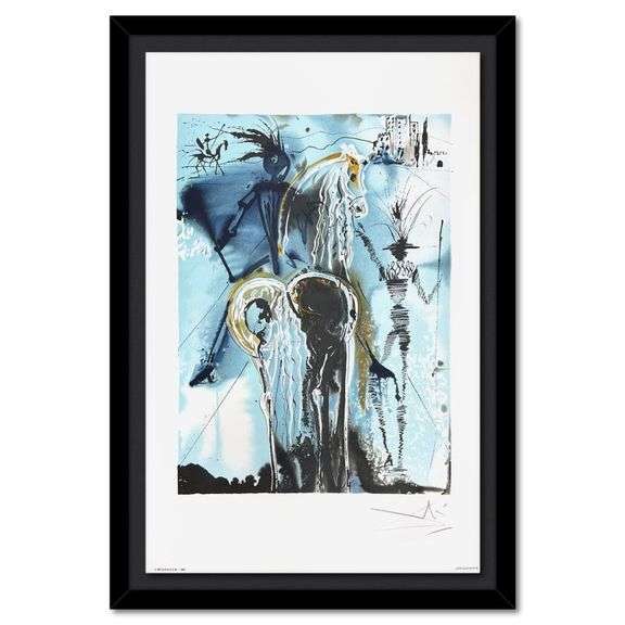 Don Quichotte by Salvador Dali
