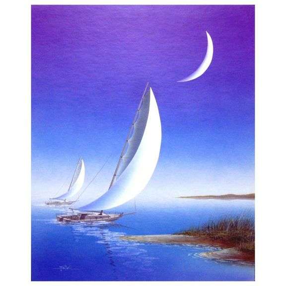 Moon Sailing by Shotwell Original