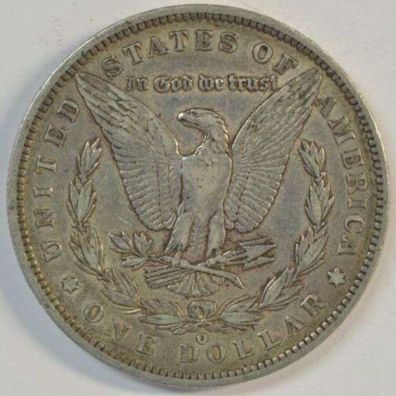 Scarce 1900-O/CC Morgan Silver Dollar in XF