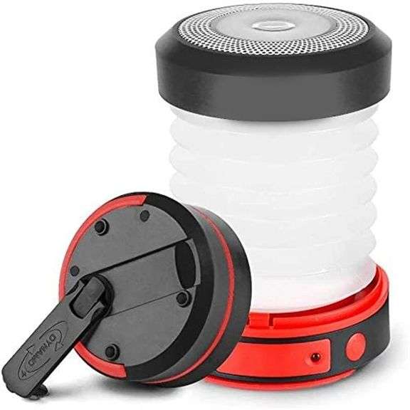 Collapsible Camping Light Hand-Crank Powered Lantern