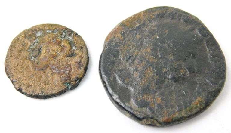 2 Roman Ancient Coins