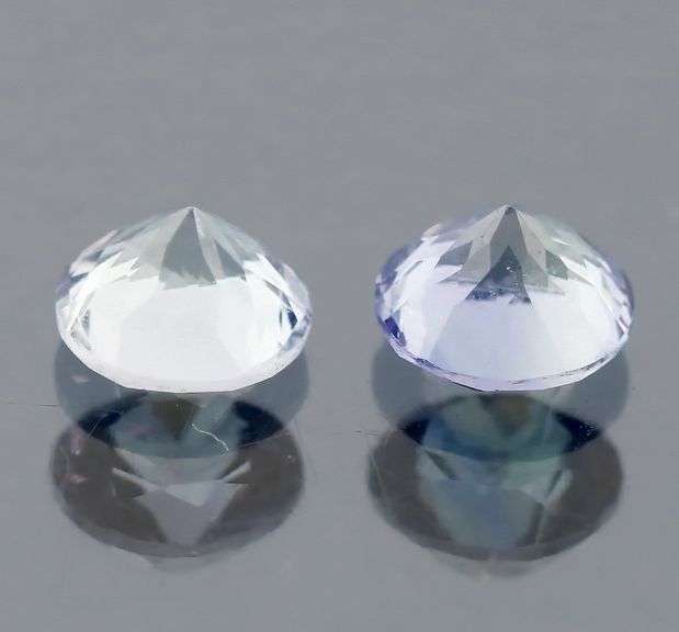 Silver blue 1.42ct untreated Tanzanite