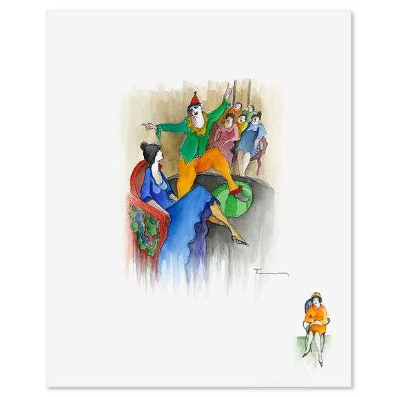 Untitled by Tarkay (1935-2012)