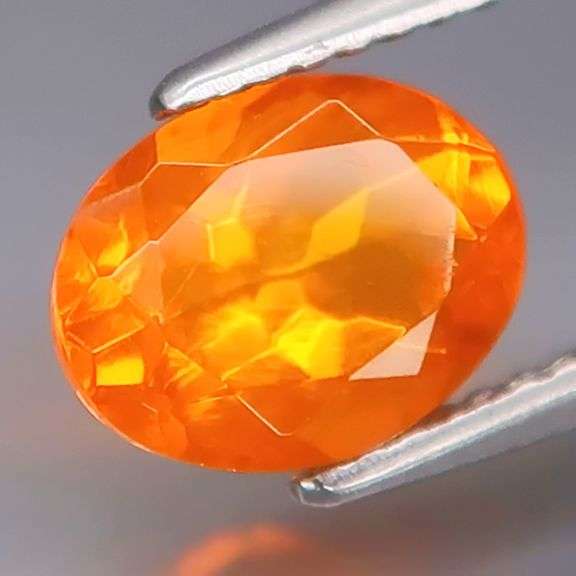 Amazing color 1.12ct Fanta orange Fire Opal