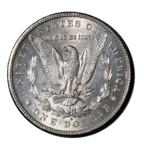 1879 S Unc Morgan Silver Dollar From a Near Complete Set of Morgans