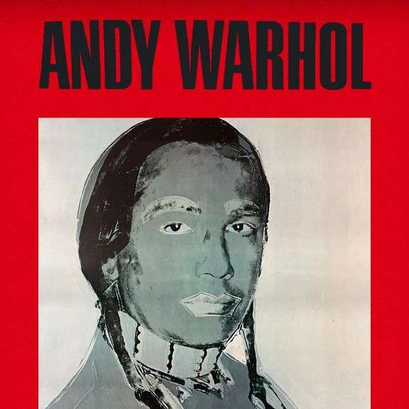 The American Indian Series (Red) by Andy Warhol