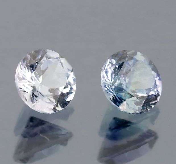 Silver blue 1.42ct untreated Tanzanite