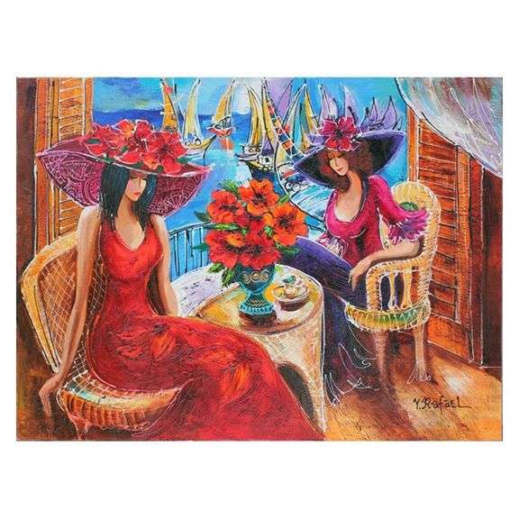 Ladies by the Sea by Rafael Original