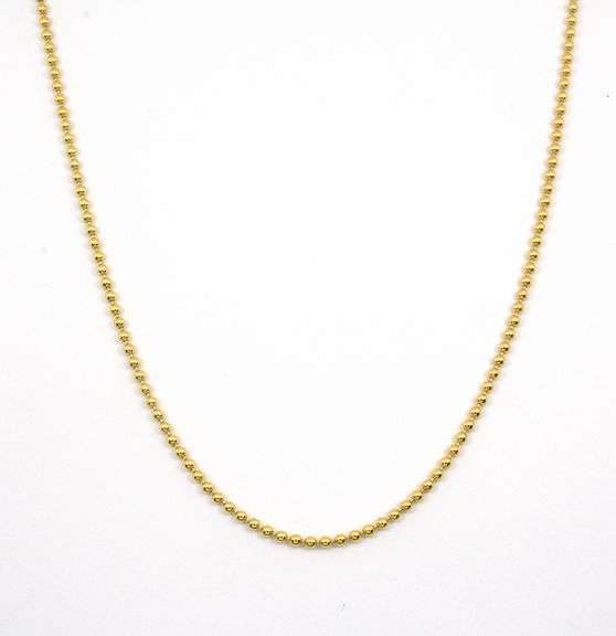 Practical 18k  YG Necklace