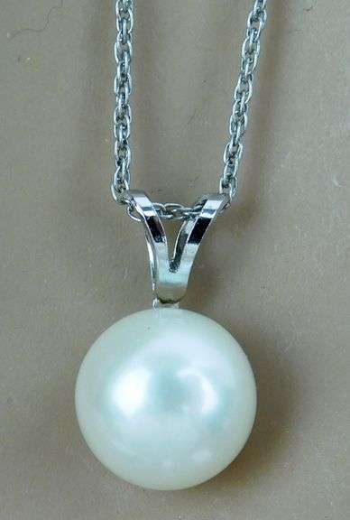 Sterling Silver Cultured Pearl Necklace