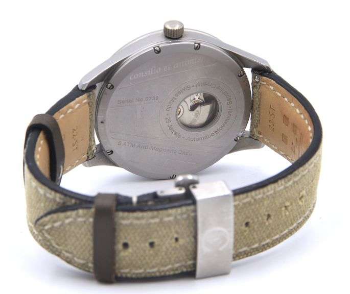 Christopher Ward C8 Pilot MK1 Beige Dial Automatic Watch