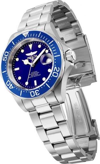 Invicta Blue Dial Automatic, New In Box.