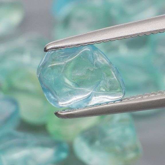 Collectors 19.04ct Paraiba blue Apatite parcel