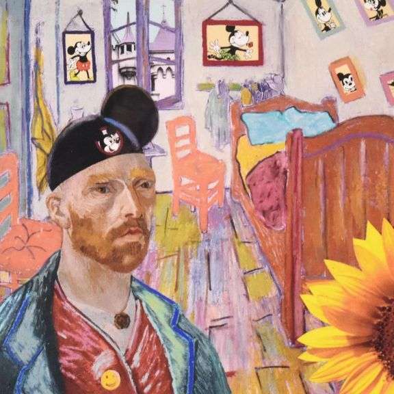 Van Goghs to Disneyland by De La Nuez, Nelson