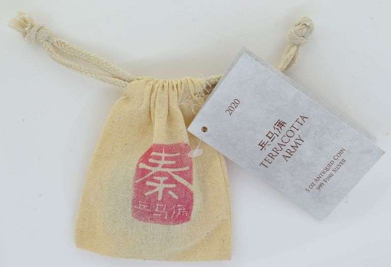 2020 Terracotta Army 5 Ounce Silver Coin